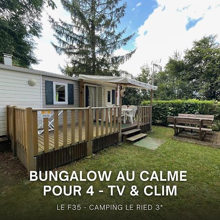 Chez Roger - Bungalow Climatise Avec Tv - 2 Chambres 4 Personnes Boofzheim Luaran gambar